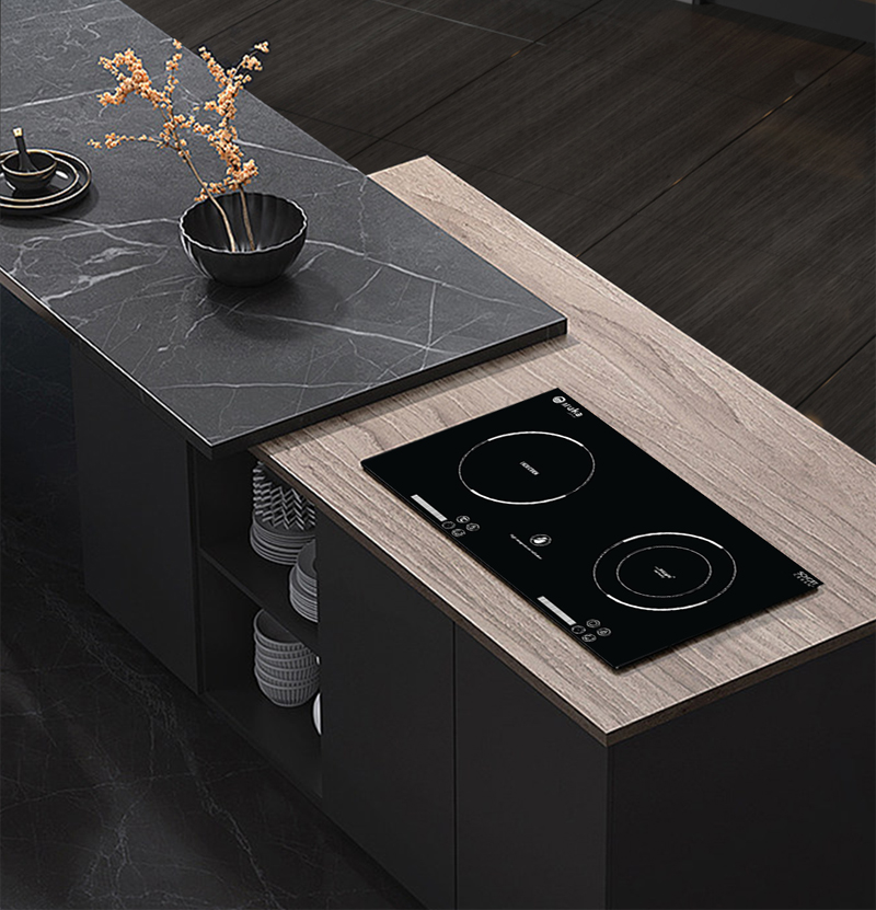 Bếp đôi hồng ngoại điện từ Iruka I-20N - Hàng chính hãng