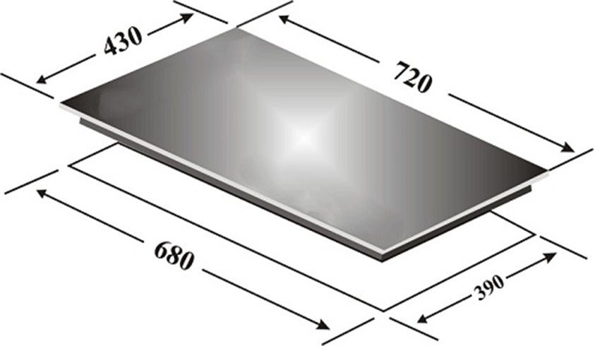 Bếp đôi hồng ngoại điện từ Kaff KF-308IC - Hàng chính hãng