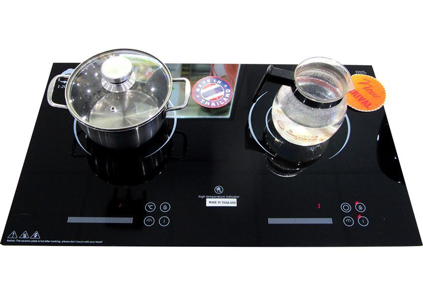 Bếp đôi hồng ngoại điện từ Iruka I-20 - Hàng chính hãng