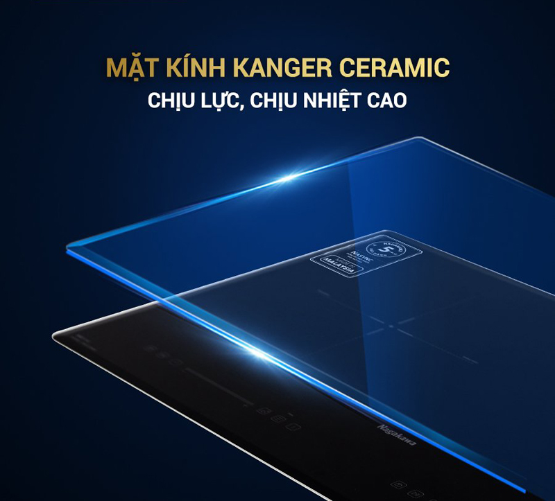 Bếp đôi hồng ngoại điện từ Nagakawa NK2F02MB - Hàng chính hãng
