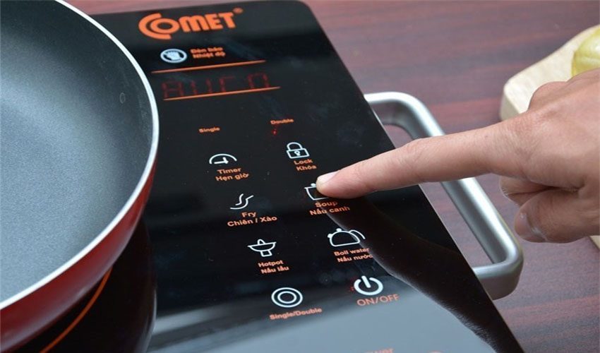 Bếp đơn hồng ngoại Comet CM5558 - Hàng chính hãng