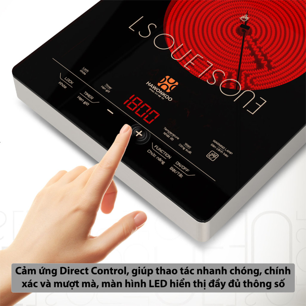 Bếp đơn hồng ngoại Hawonkoo Seoul-CEH-110 - Hàng chính hãng