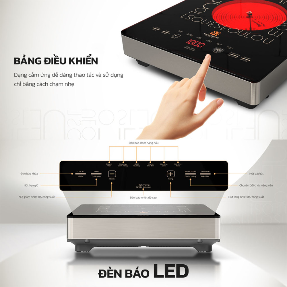 Bếp đơn hồng ngoại Hawonkoo SEOUL-CEH-111 - Hàng chính hãng