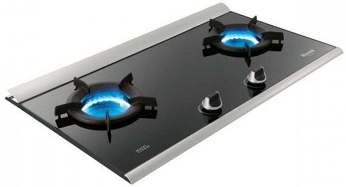 Bếp gas âm Rinnai RB-2CG(B) - Hàng chính hãng