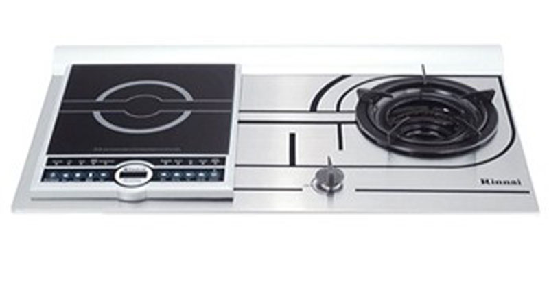 Bếp gas kết hợp điện từ Rinnai RVB-COMBI(R) - Hàng chính hãng
