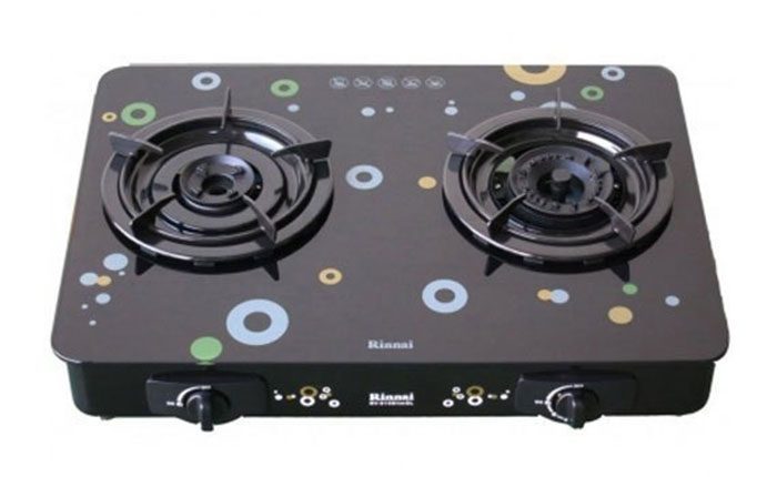 Bếp gas Rinnai RV-615Slim(GL-Bubble) - Hàng chính hãng