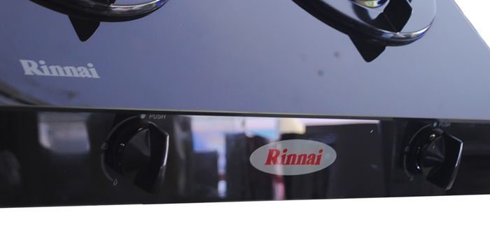 Bếp gas dương Rinnai RV-7DOUBLE GLASS (B) - Hàng chính hãng