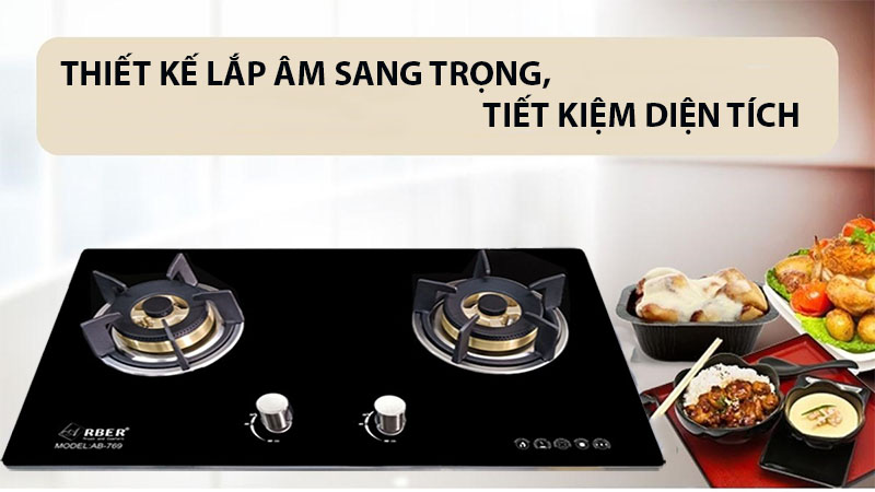 Bếp gas âm Arber AB769 - Hàng chính hãng