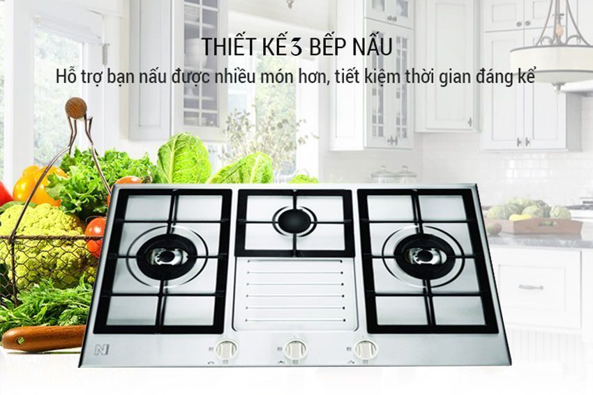 Bếp gas âm Capri P730STTX - Hàng chính hãng