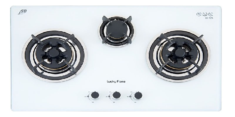 Bếp gas âm Lucky Flame LGS-913W - Hàng chính hãng