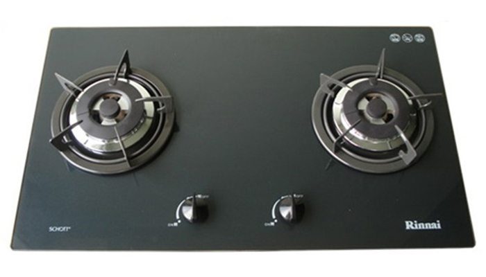 Bếp gas âm Rinnai RVB-2G-SCH(BK) - Hàng chính hãng