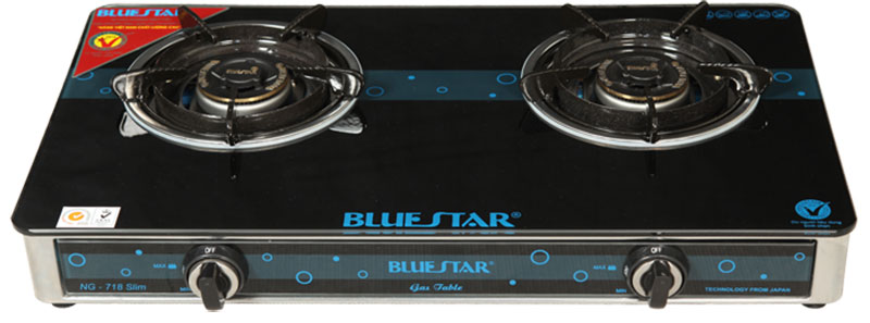 Bếp gas đôi Bluestar NG-718H Slim - Hàng chính hãng