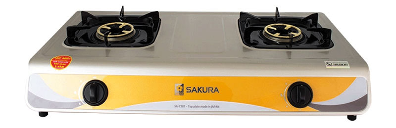 Bếp gas đôi Sakura SA-728T - Hàng chính hãng