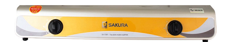 Bếp gas đôi Sakura SA-728T - Hàng chính hãng
