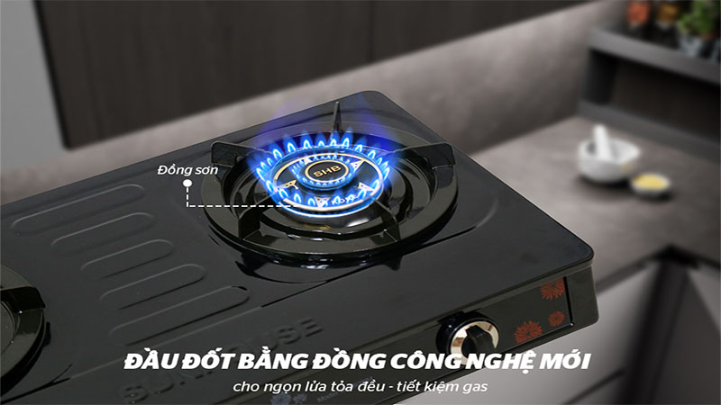Bếp gas đôi Sunhouse Mama MMB0984 - Hàng chính hãng
