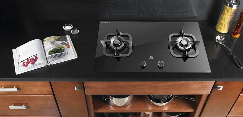 Bếp gas đôi âm kính Electrolux EGT7828CK - Hàng chính hãng