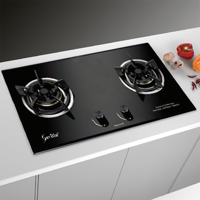 Bếp gas đôi âm kính Sevilla SV-728 - Hàng chính hãng