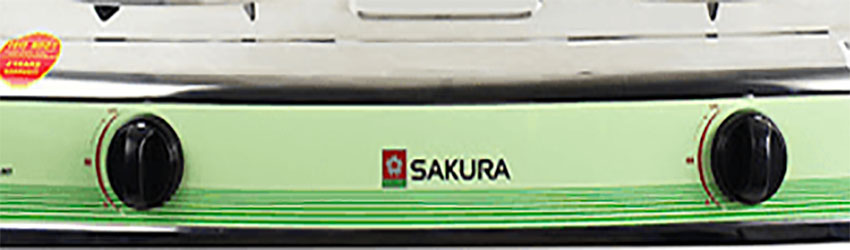 Bếp gas đôi dương Sakura SA-2172S - Hàng chính hãng
