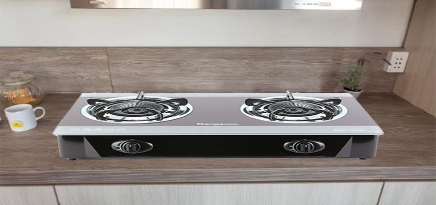 Bếp gas đôi dương kính Kangaroo KG505 - Hàng chính hãng