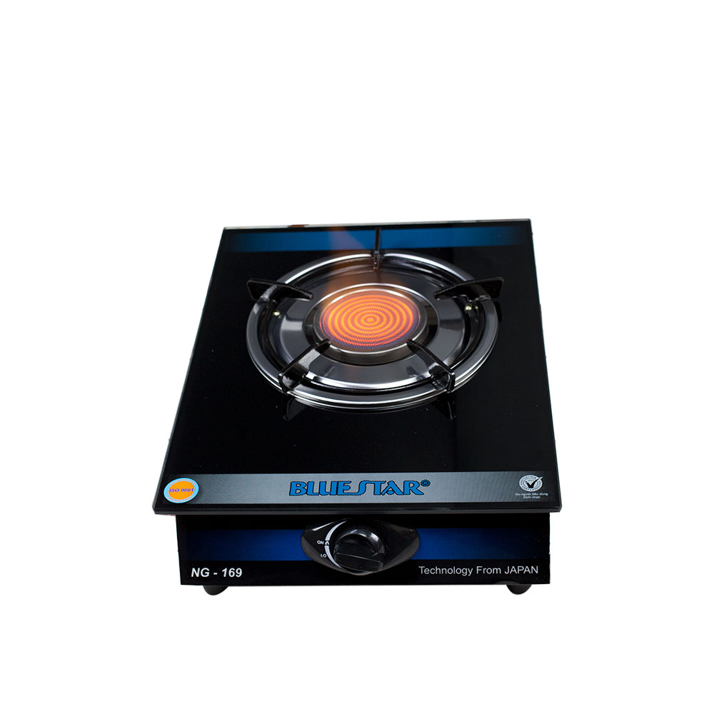 Bếp gas đơn hồng ngoại Bluestar NG-169 - Điếu gang - Hàng chính hãng