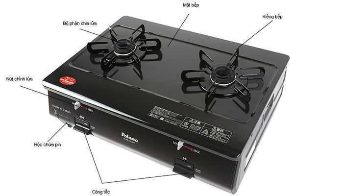 Bếp gas Paloma PA-209J - Hàng chính hãng