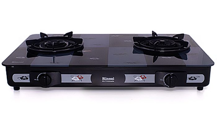 Bếp gas dương mặt kiếng Rinnai RV-715SLIM(GL-PE) - Hàng chính hãng