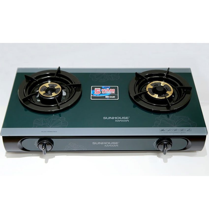 Bếp gas dương kính Sunhouse Mama MMB0780S - Hàng chính hãng
