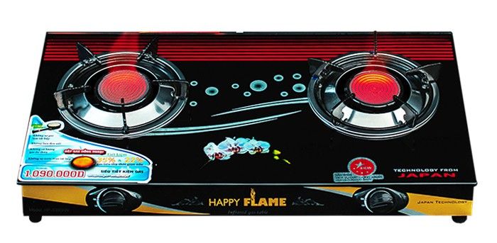 Bếp gas hồng ngoại cao cấp Happy Flame HP-3390HN - Hàng chính hãng