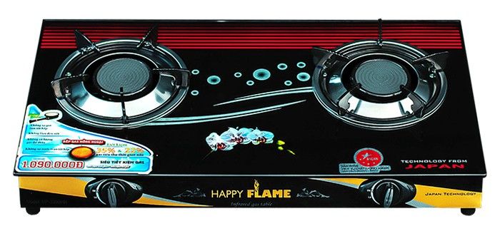 Bếp gas hồng ngoại cao cấp Happy Flame HP-3390HN - Hàng chính hãng