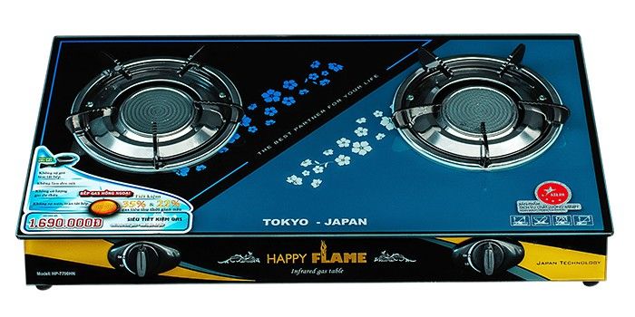 Bếp gas hồng ngoại cao cấp Happy Flame HP-7790HN - Hàng chính hãng