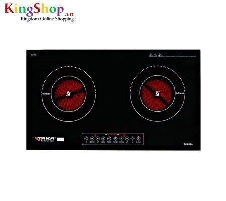 Bếp đôi hồng ngoại Taka TK-R02A - Hàng chính hãng