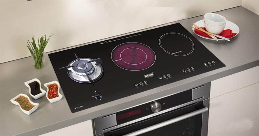 Bếp gas kết hợp điện từ hồng ngoại Giovani G-323GET - Hàng chính hãng