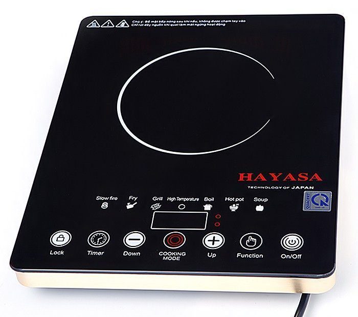 Bếp hồng ngoại siêu mỏng Hayasa HA-78 Slim - Hàng chính hãng
