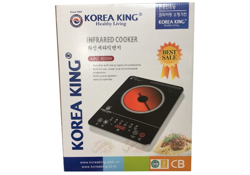 Bếp hồng ngoại Korea King KIRC-80DM - Hàng chính hãng