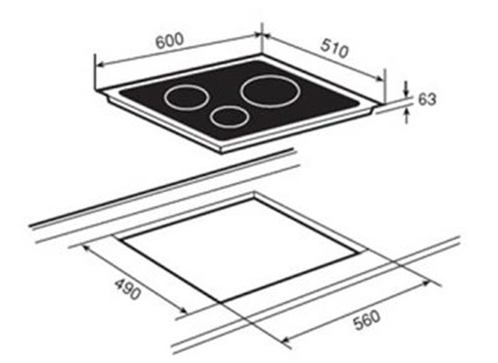 Bếp hồng ngoại Teka TR-640 - Hàng chính hãng