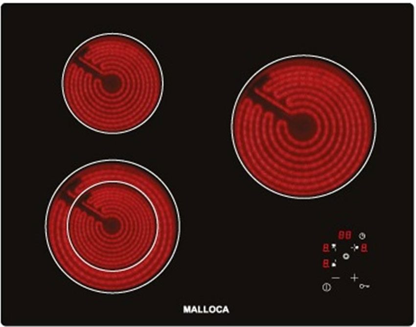 Bếp hồng ngoại âm kính Malloca MH 03R - Hàng chính hãng