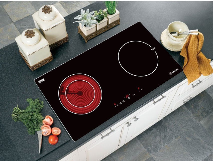 Bếp hồng ngoại điện từ âm kính Malloca MH-02IR - Hàng chính hãng