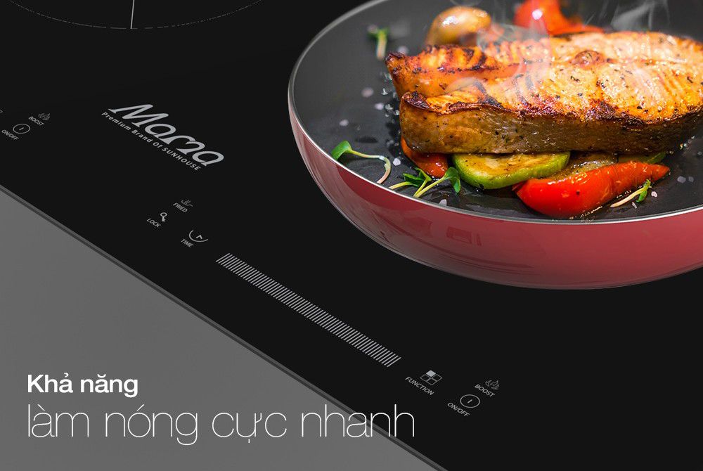 Bếp hồng ngoại điện từ Sunhouse MMB888EI - Hàng chính hãng