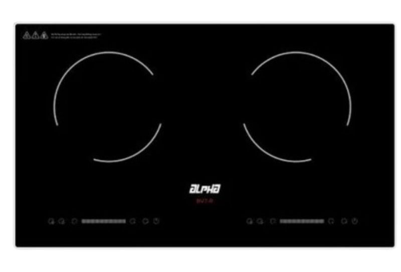 Bếp hồng ngoại đôi Alpha BV7-R - Hàng chính hãng