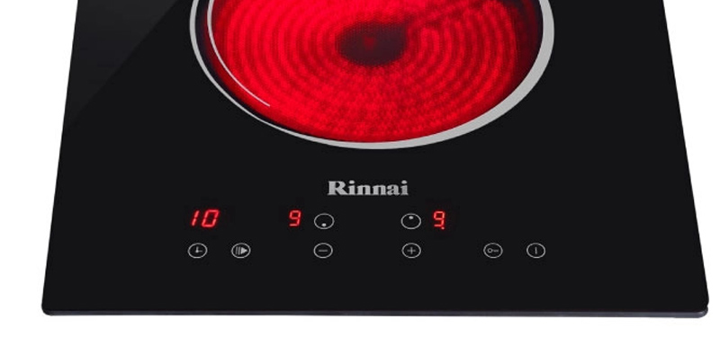 Bếp hồng ngoại đôi Rinnai RB-3012E-ZB - Hàng chính hãng