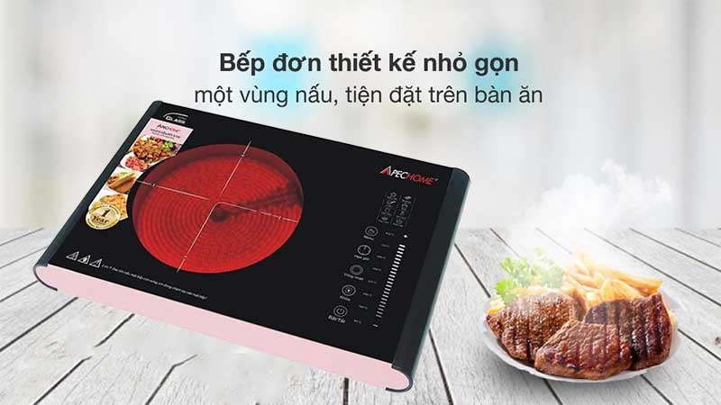 Bếp hồng ngoại đơn Apechome APH-BQ160A - Hàng chính hãng