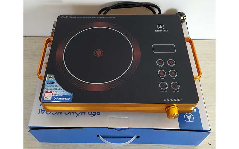Bếp hồng ngoại đơn Asanzo IS-1H - Hàng chính hãng