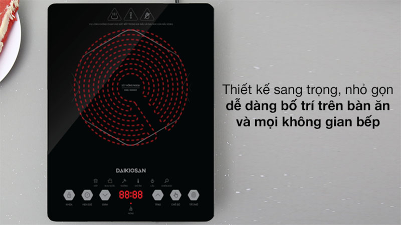 Bếp hồng ngoại đơn Daikiosan DKN-100002 - Hàng chính hãng