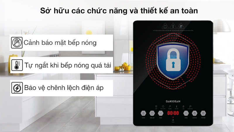 Bếp hồng ngoại đơn Daikiosan DKN-100002 - Hàng chính hãng