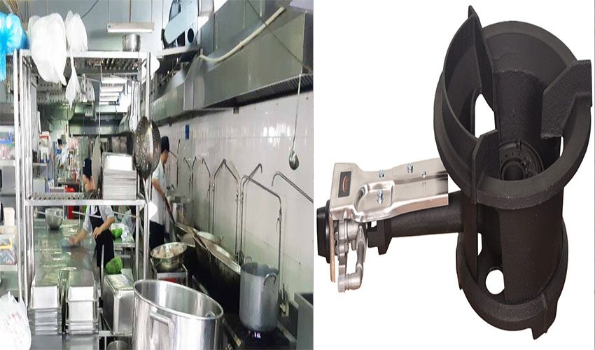 Bếp khè gas công nghiệp Akaco AK-001 - Hàng chính hãng