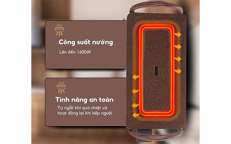 Bếp nướng điện Hasuka HSK-332  - Hàng chính hãng