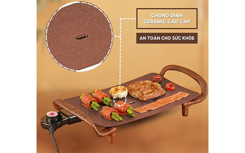 Bếp nướng điện Hasuka HSK-335 - Hàng chính hãng