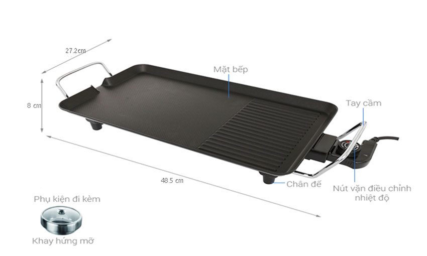 Bếp nướng điện Matika MTK-4928 - Hàng chính hãng