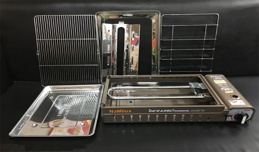 Bếp nướng gas đa năng Namilux GM2120PS - Hàng chính hãng
