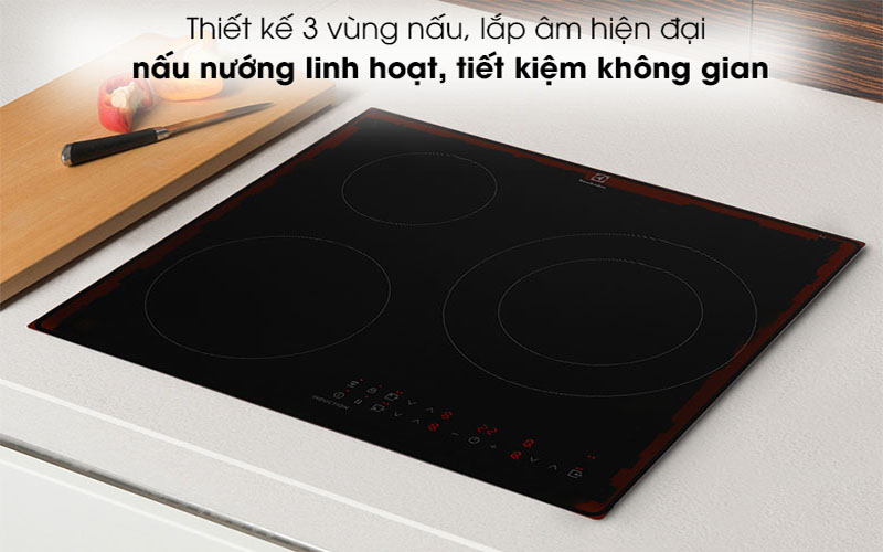 Bếp từ 3 vùng nấu Electrolux LIT60336 - Hàng chính hãng